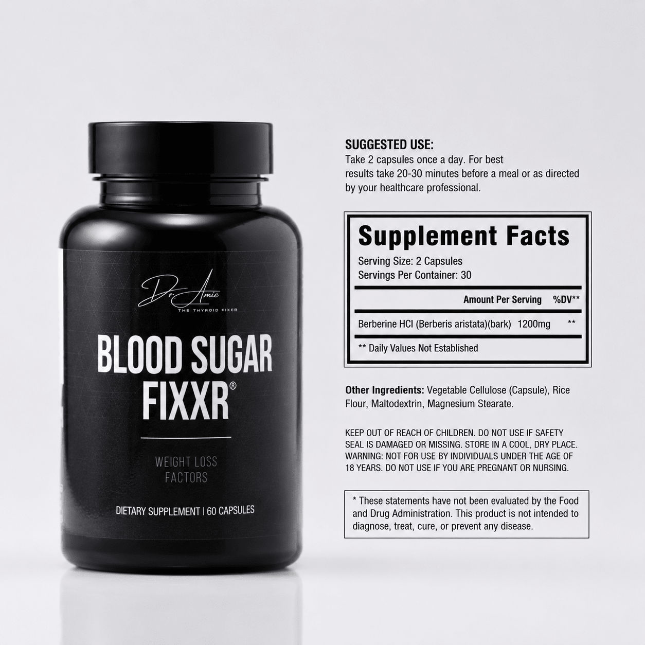 Blood Sugar Fixxr® with Berberine