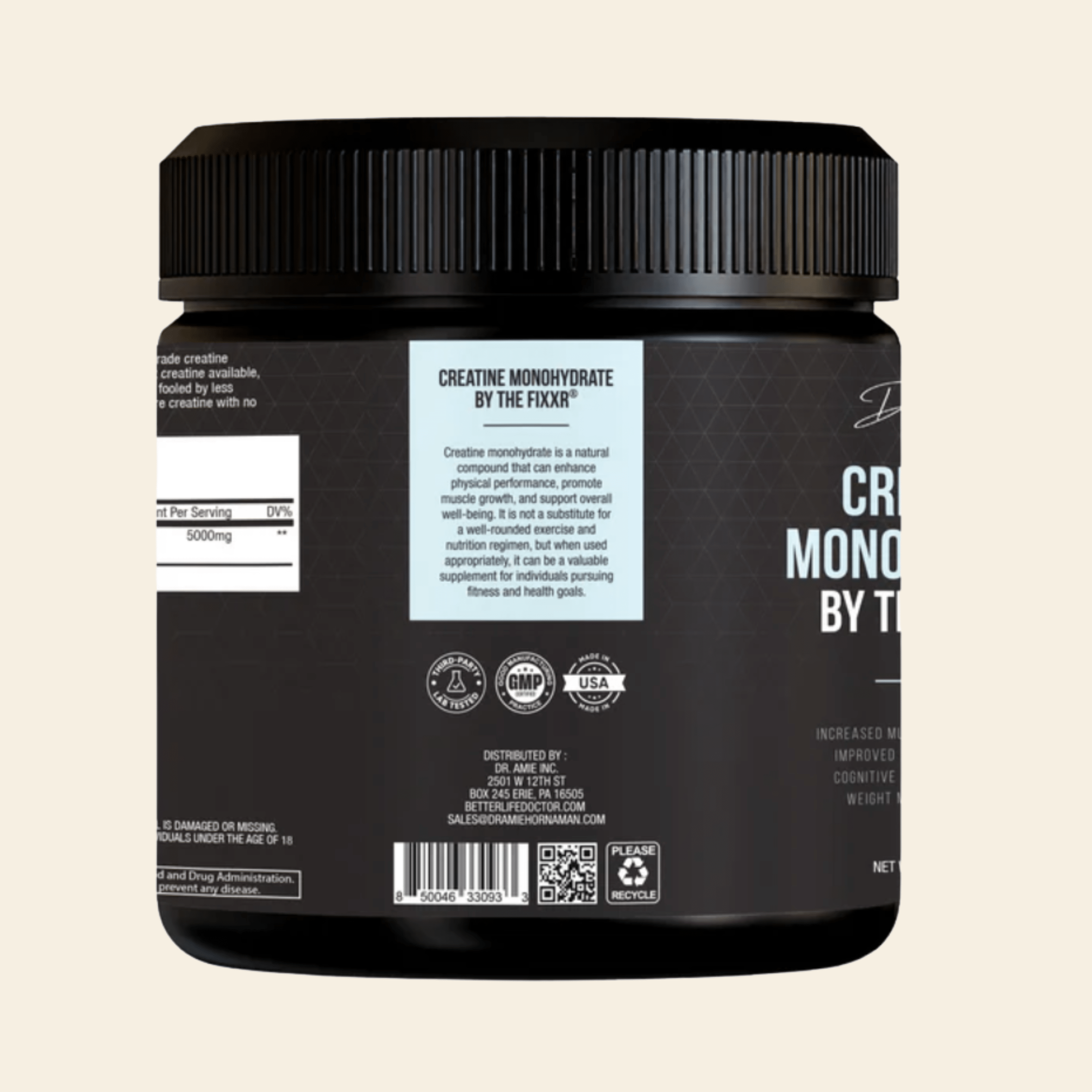 Creatine Monohydrate by The Fixxr®