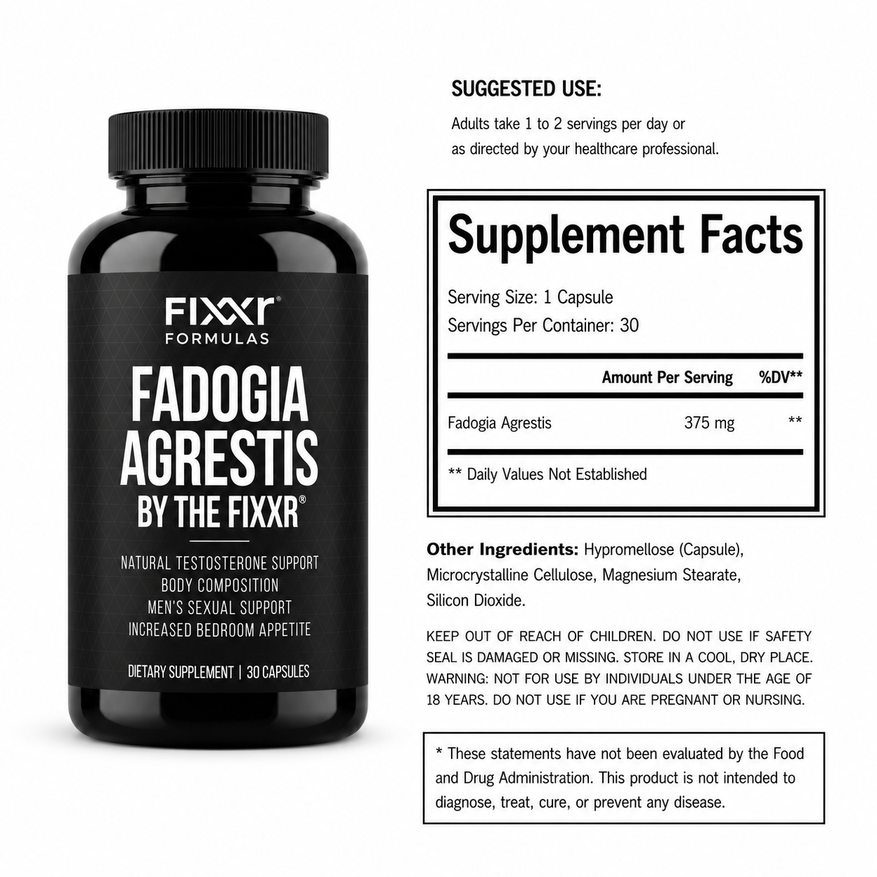 Fadogia Agrestis by The Fixxr®