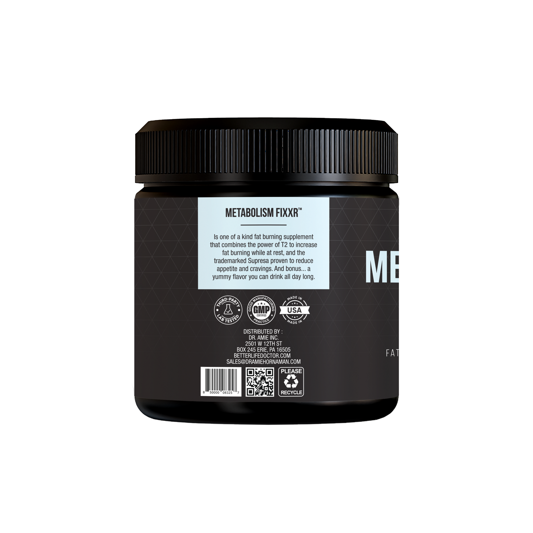 Metabolism Fixxr - T2 supplement in beverage form