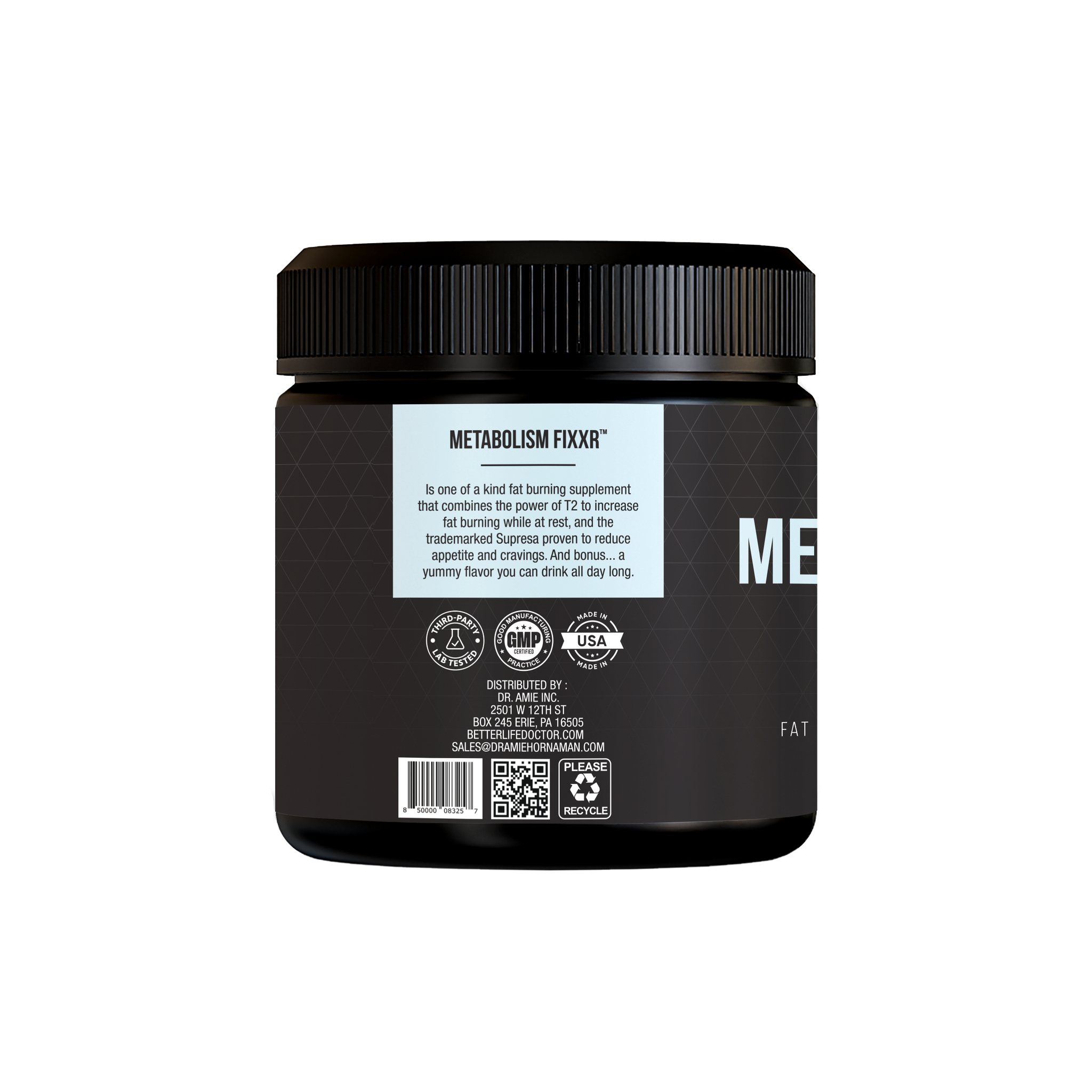 Metabolism Fixxr - T2 supplement in beverage form