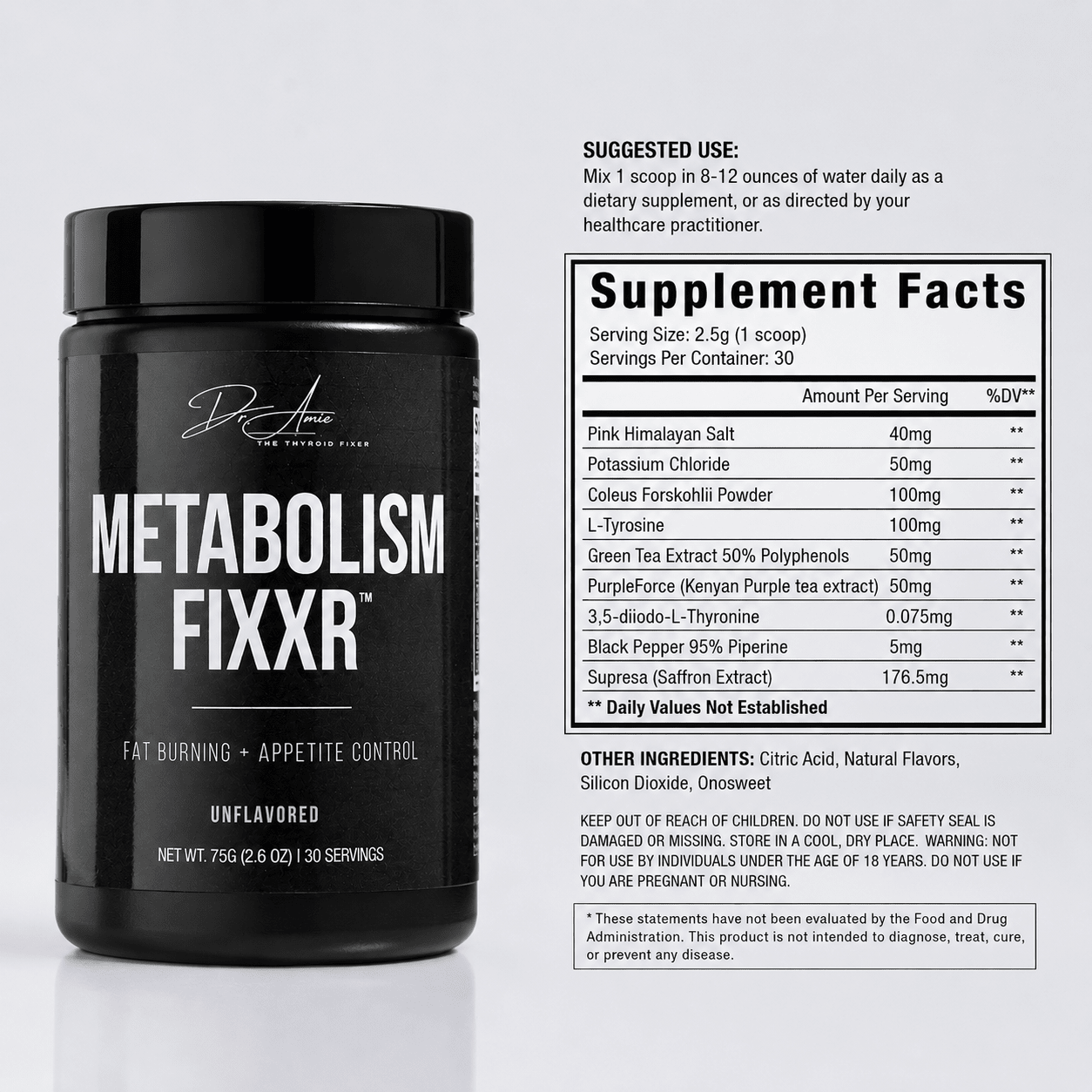Metabolism Fixxr - T2 supplement in beverage form