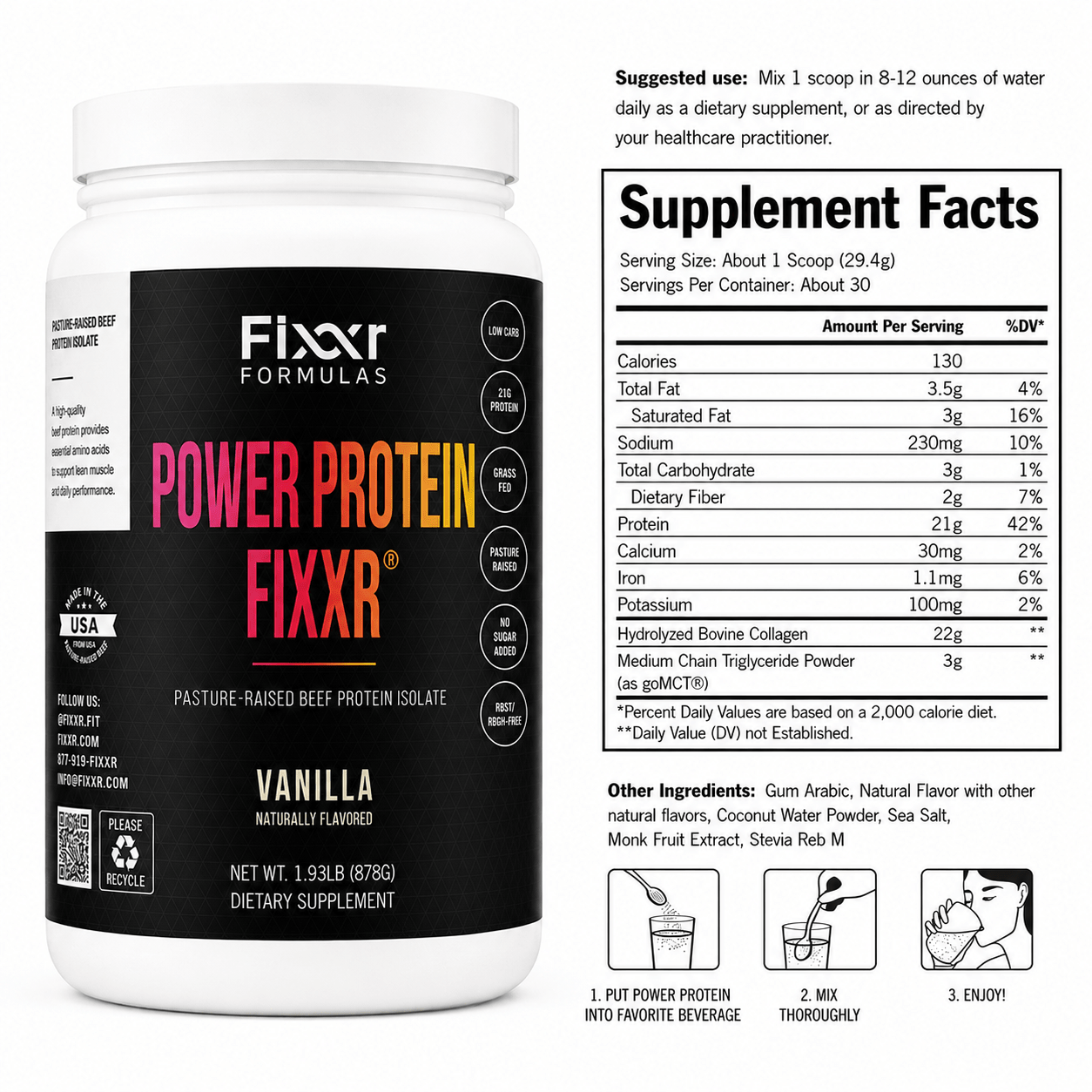 Power Protein Fixxr®
