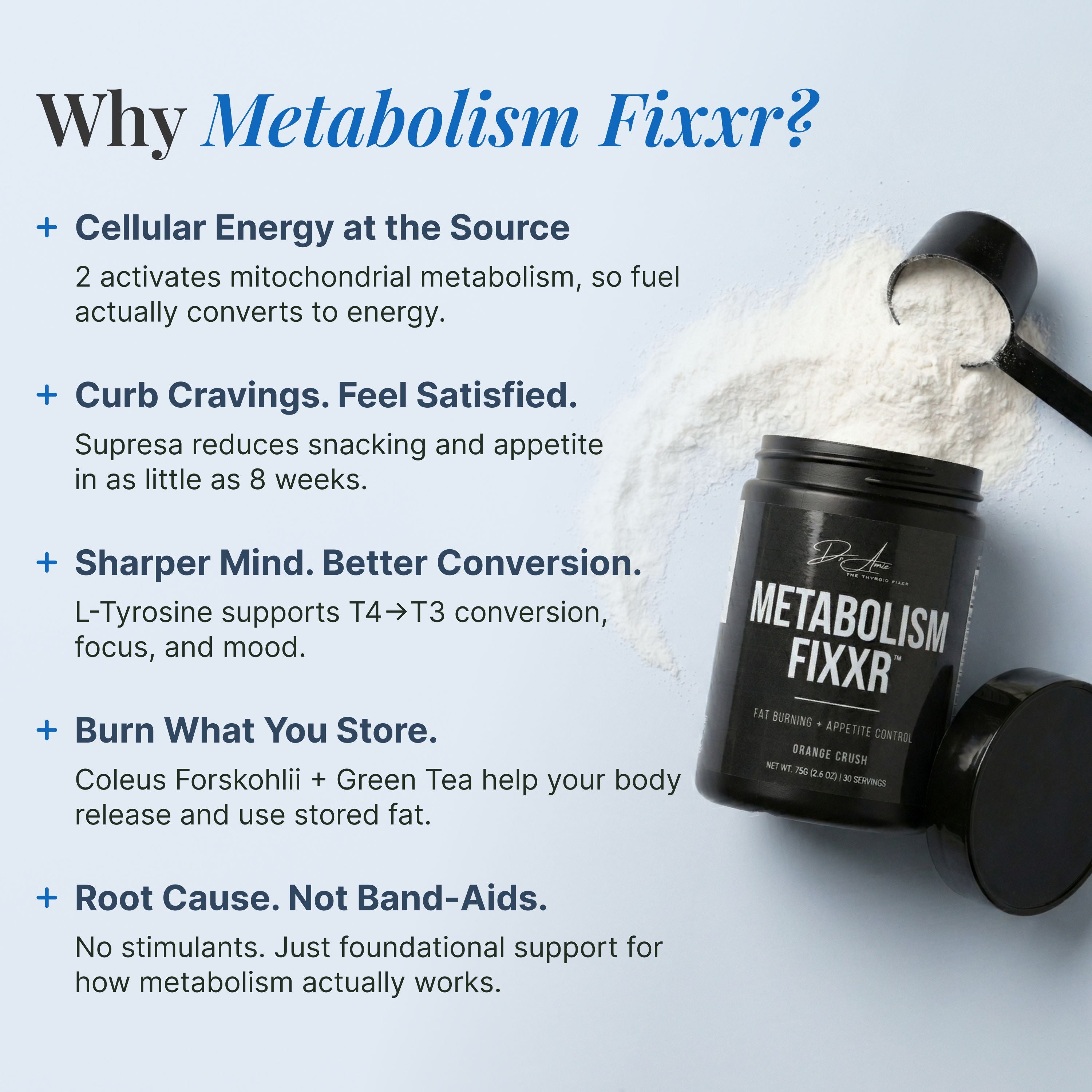 Metabolism Fixxr - T2 supplement in beverage form