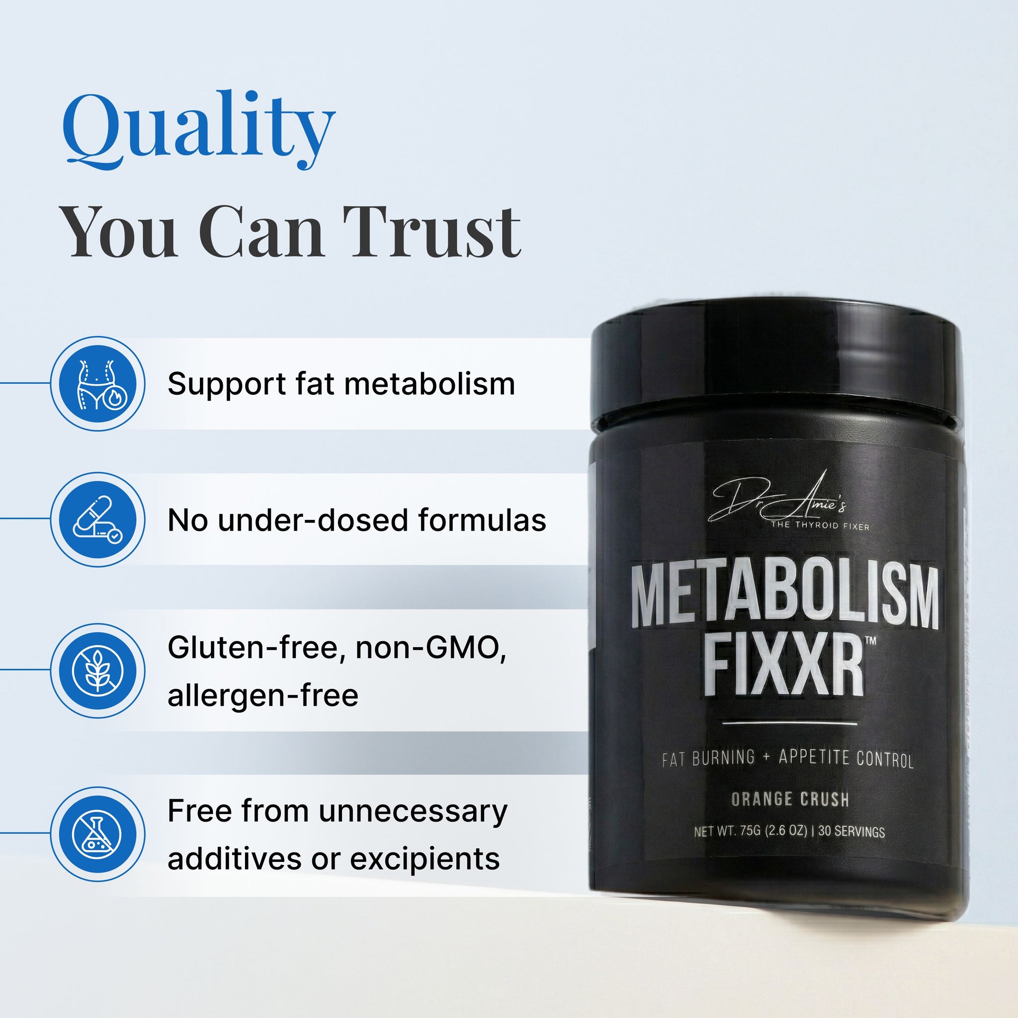 Metabolism Fixxr - T2 supplement in beverage form