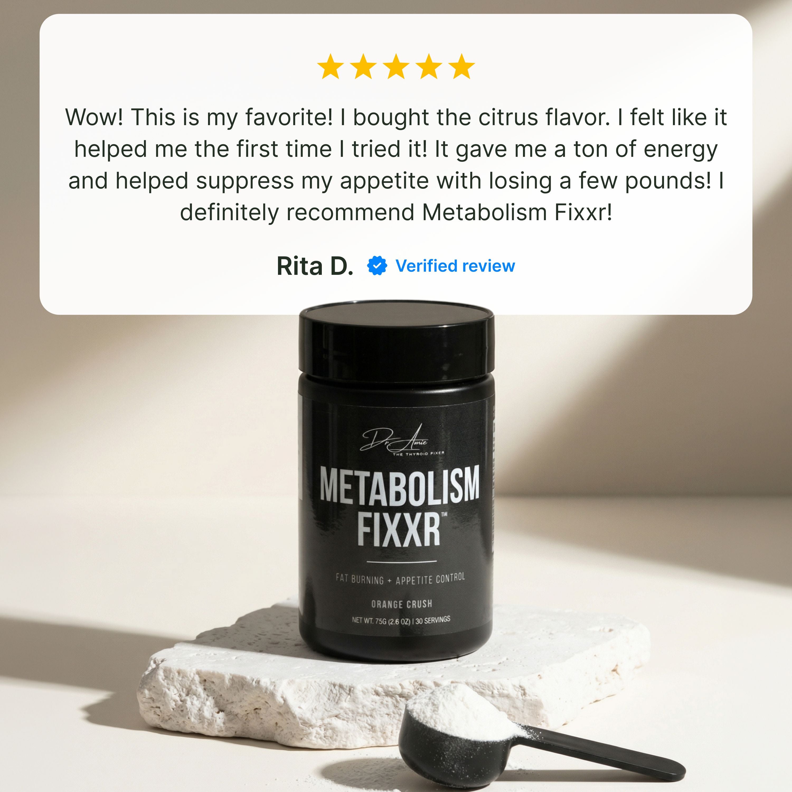 Metabolism Fixxr - T2 supplement in beverage form
