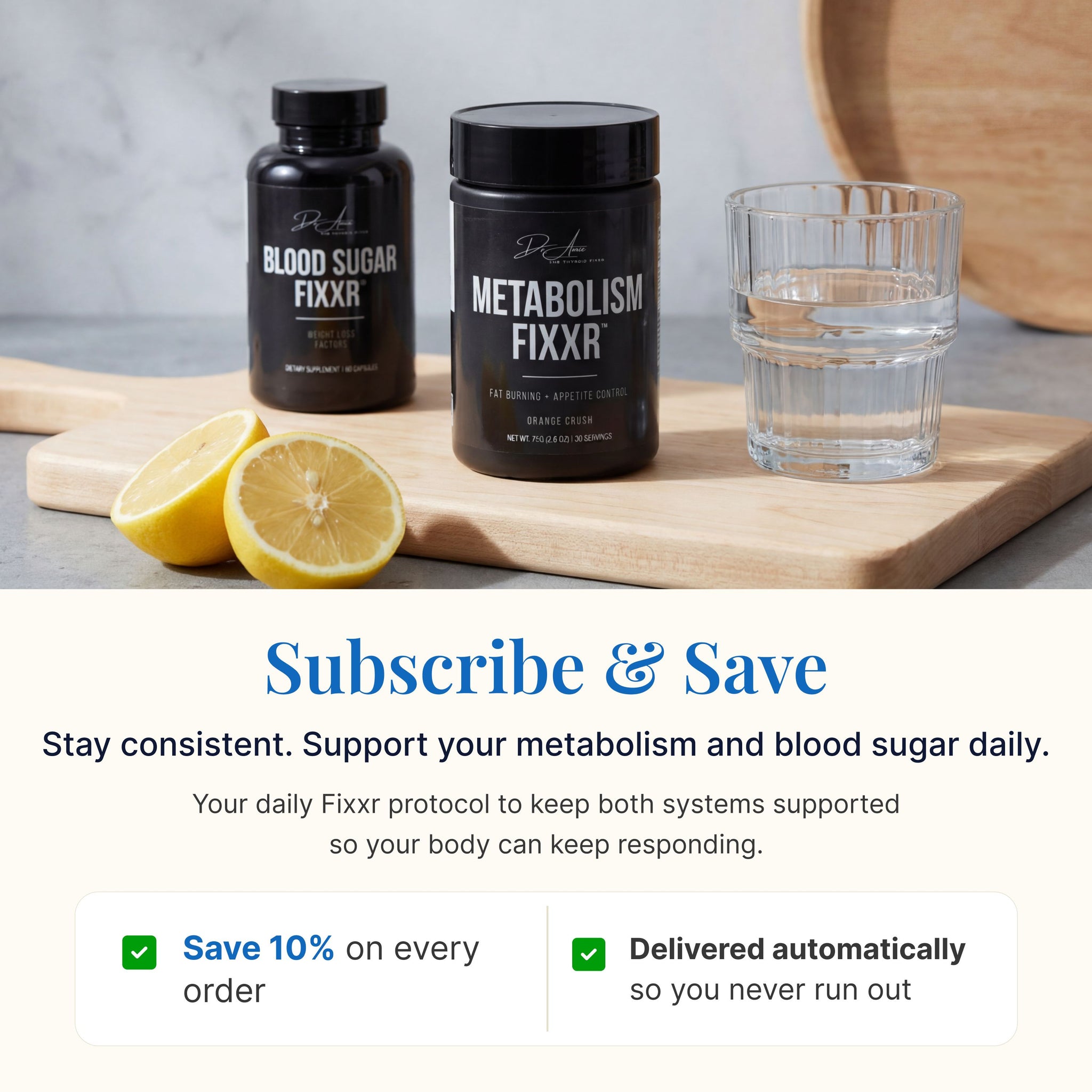 Metabolism & Blood Sugar Fixxr Duo