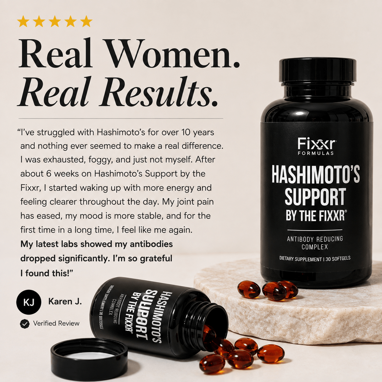 Hashimoto's Support by the Fixxr®