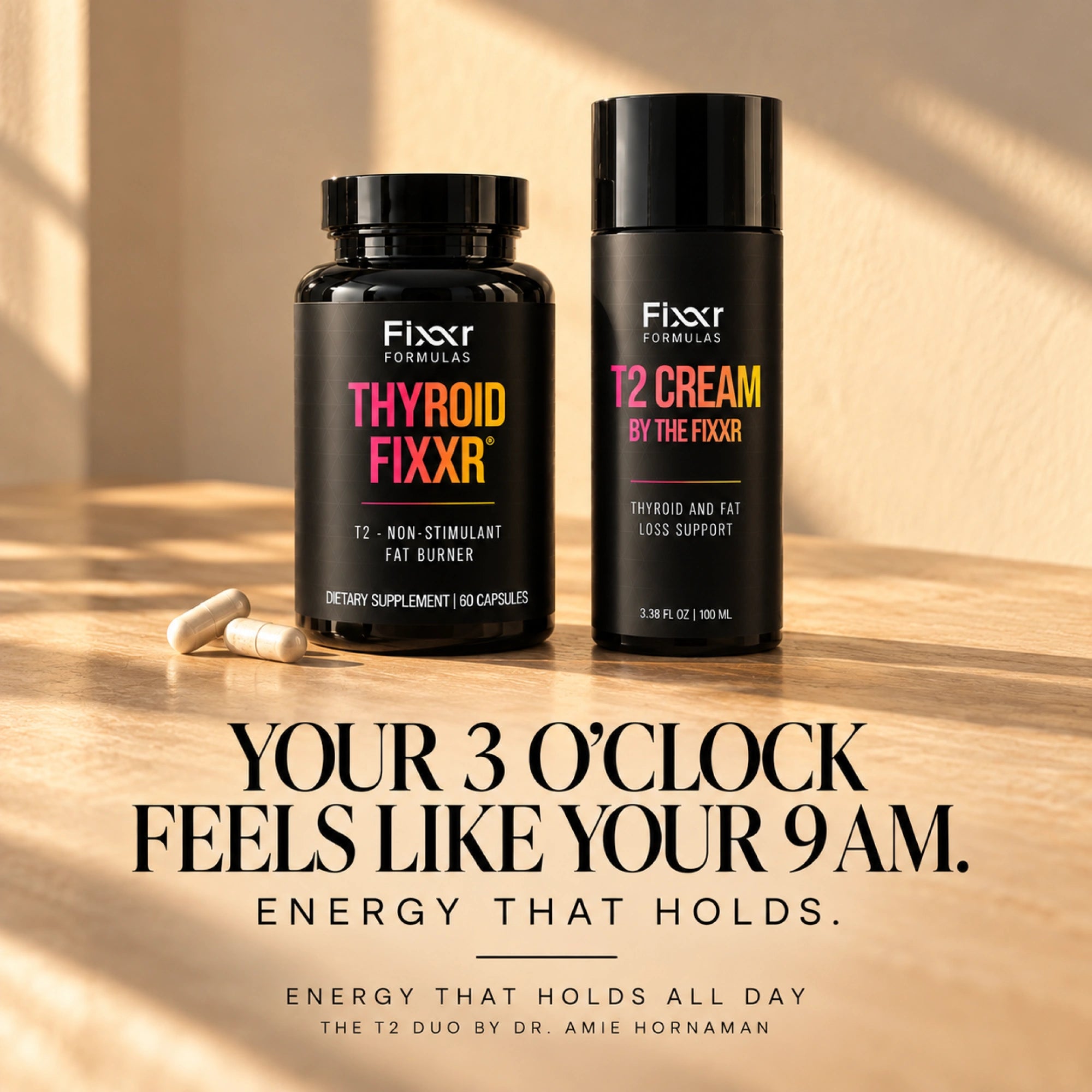 Thyroid T2 Pill + Cream Duo