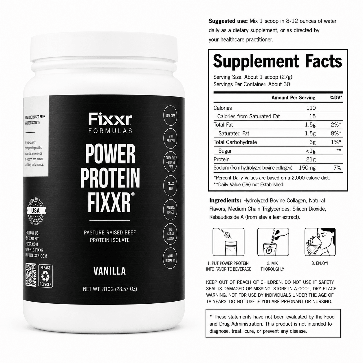 Power Protein Fixxr®